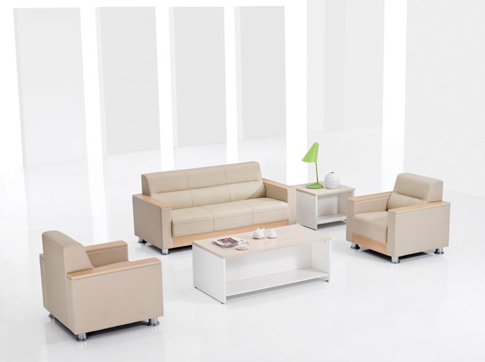 辦公室家具辦公沙發與茶幾搭配